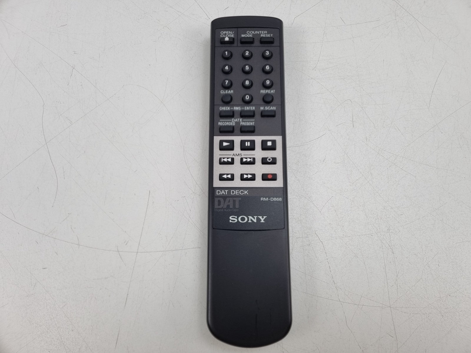 Sony DTC-ZA5ES  Digital Audio Tape Deck - Remote Control - Manual - 1st owner