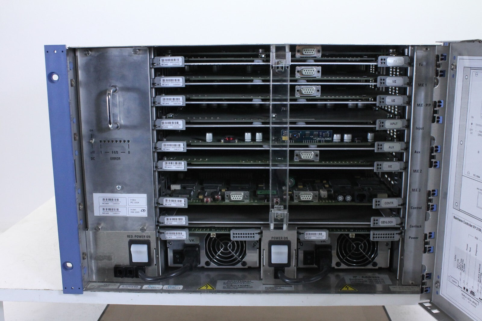 Grass Valley XtenDD Thomson RPS-35-2S + XtenDD-3-Pack Productieschakelaar