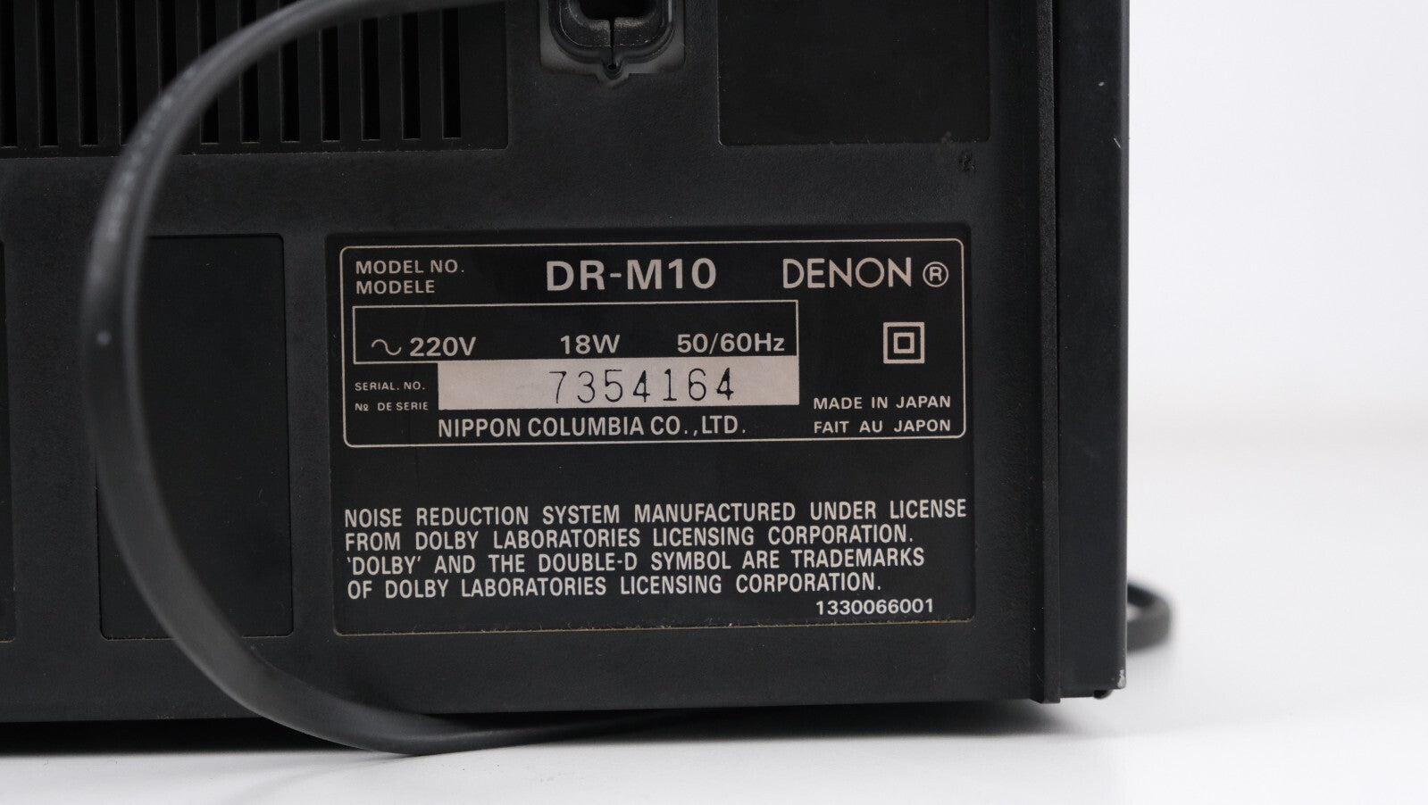 Denon DR-M10 - Cassettedeck