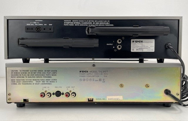 Tensai (Akai) TT-3345 AM/FM  Tuner + TFL 810T Cassette Deck + TA2330 Amplifier