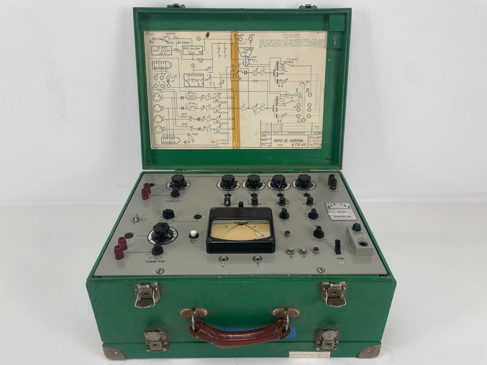 BRF Broadcasting  Mixer -  4 Channels -  transformer loaded Serviced/Recapped