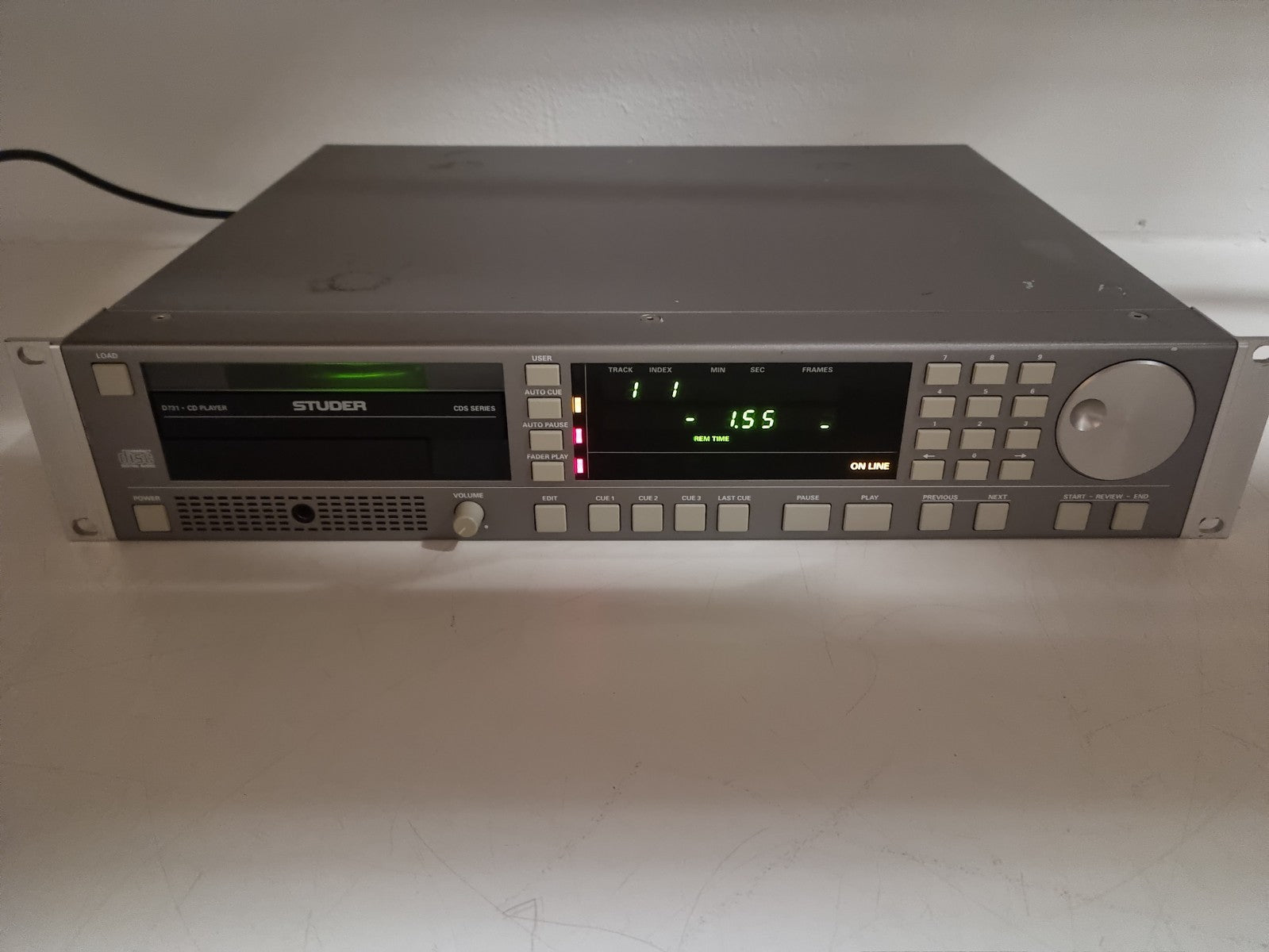 Studer D731 CD Player -  CDS Series - Professional broadcast quality!