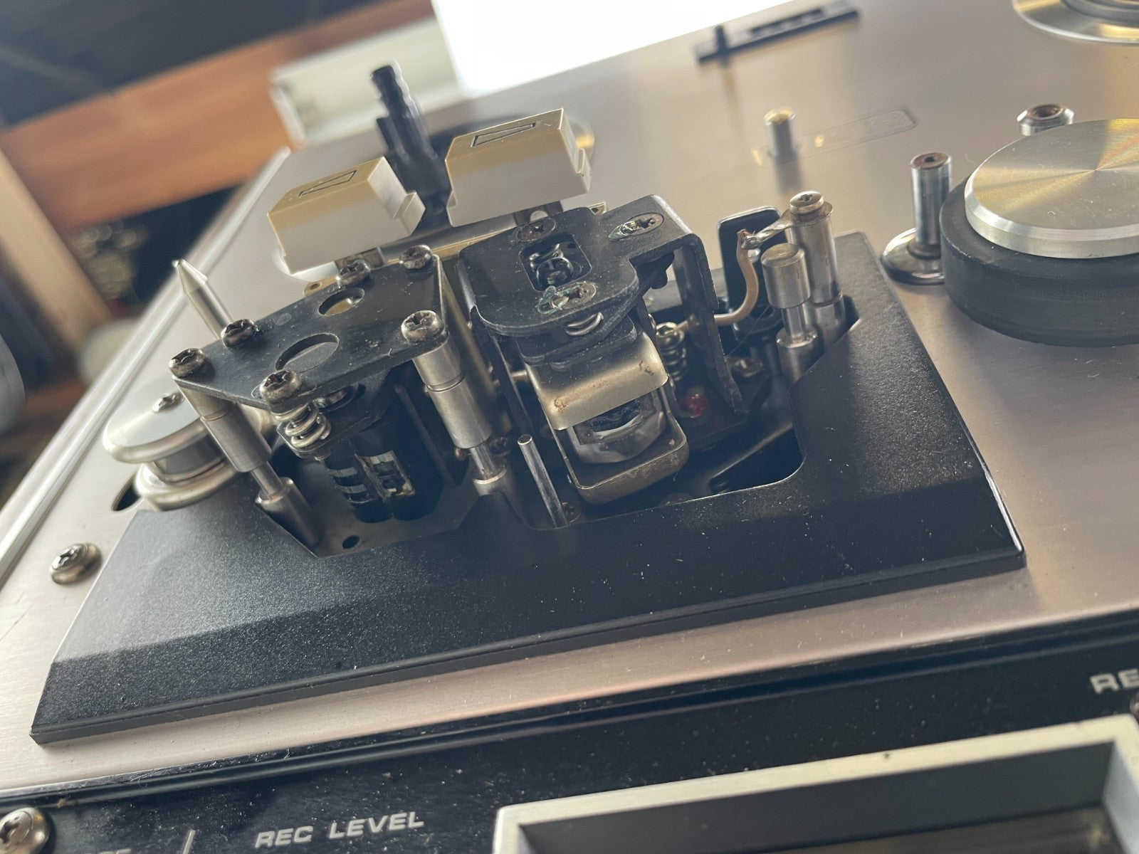 Akai GX-210D autoreverse - Bandrecorder - GX glazen koppen - 1/4''