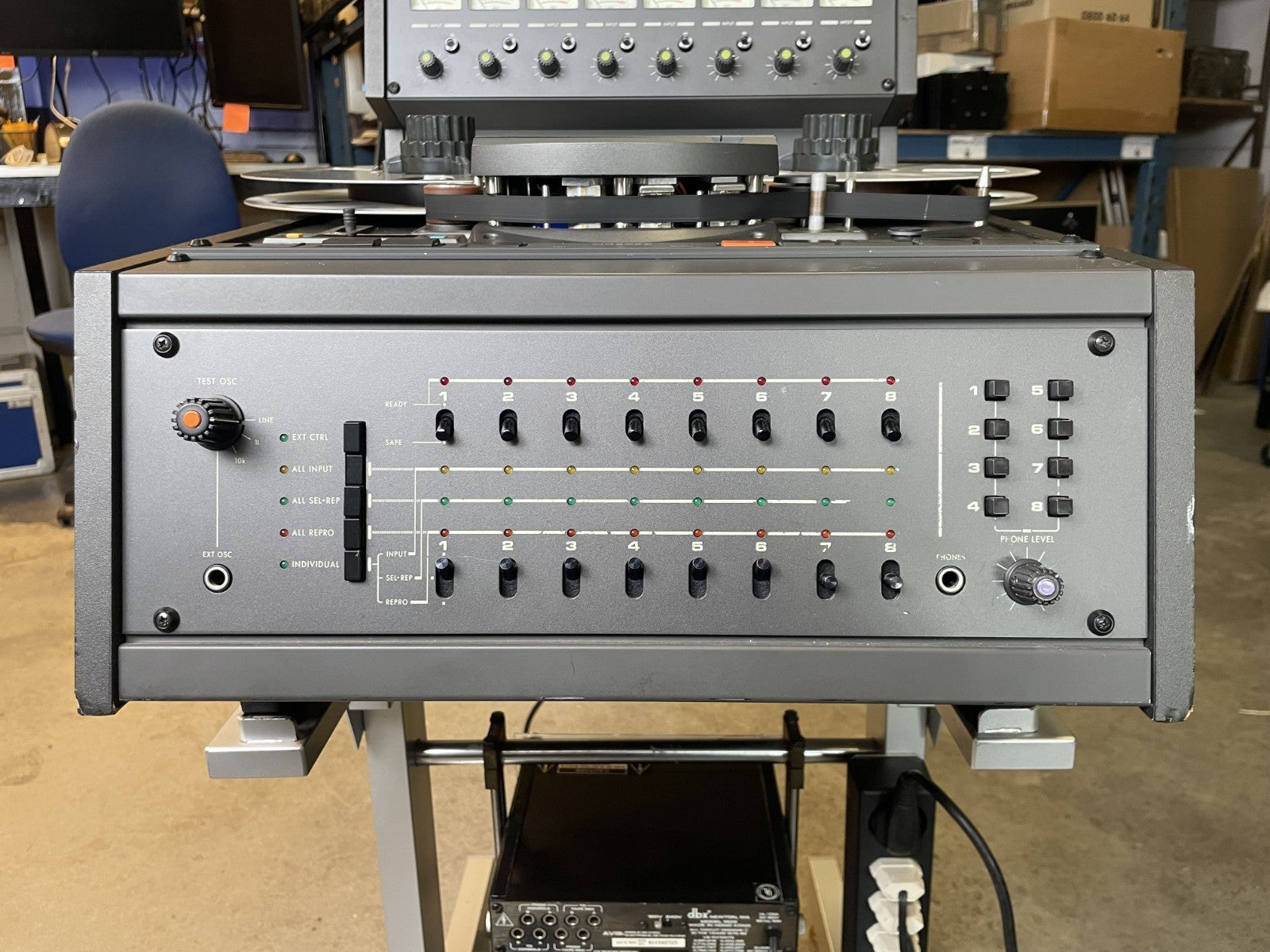 Otrai MX-5050 - 1/2'' 8 Track Recorder – With 4× dbx 150X - Console version