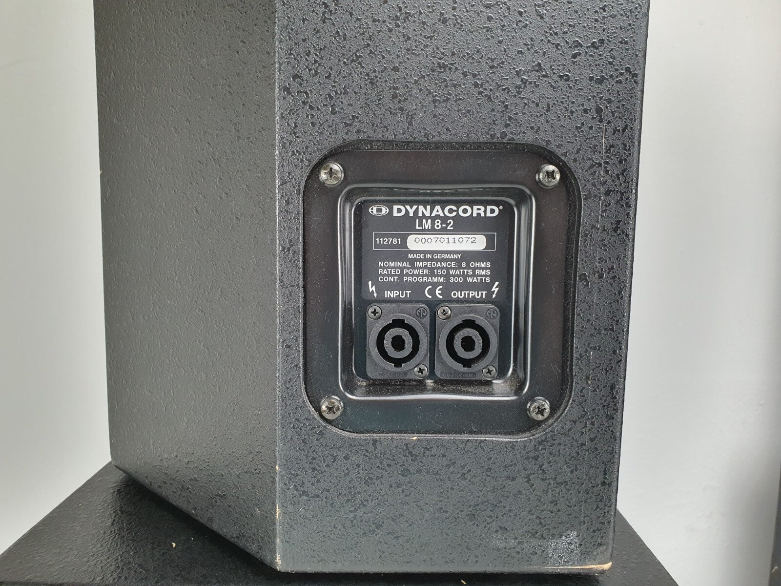 Dynacord LM 10-1 Subwoofer en LM 8-2 Full-range Top - PA-luidsprekerset - Volledig werkend