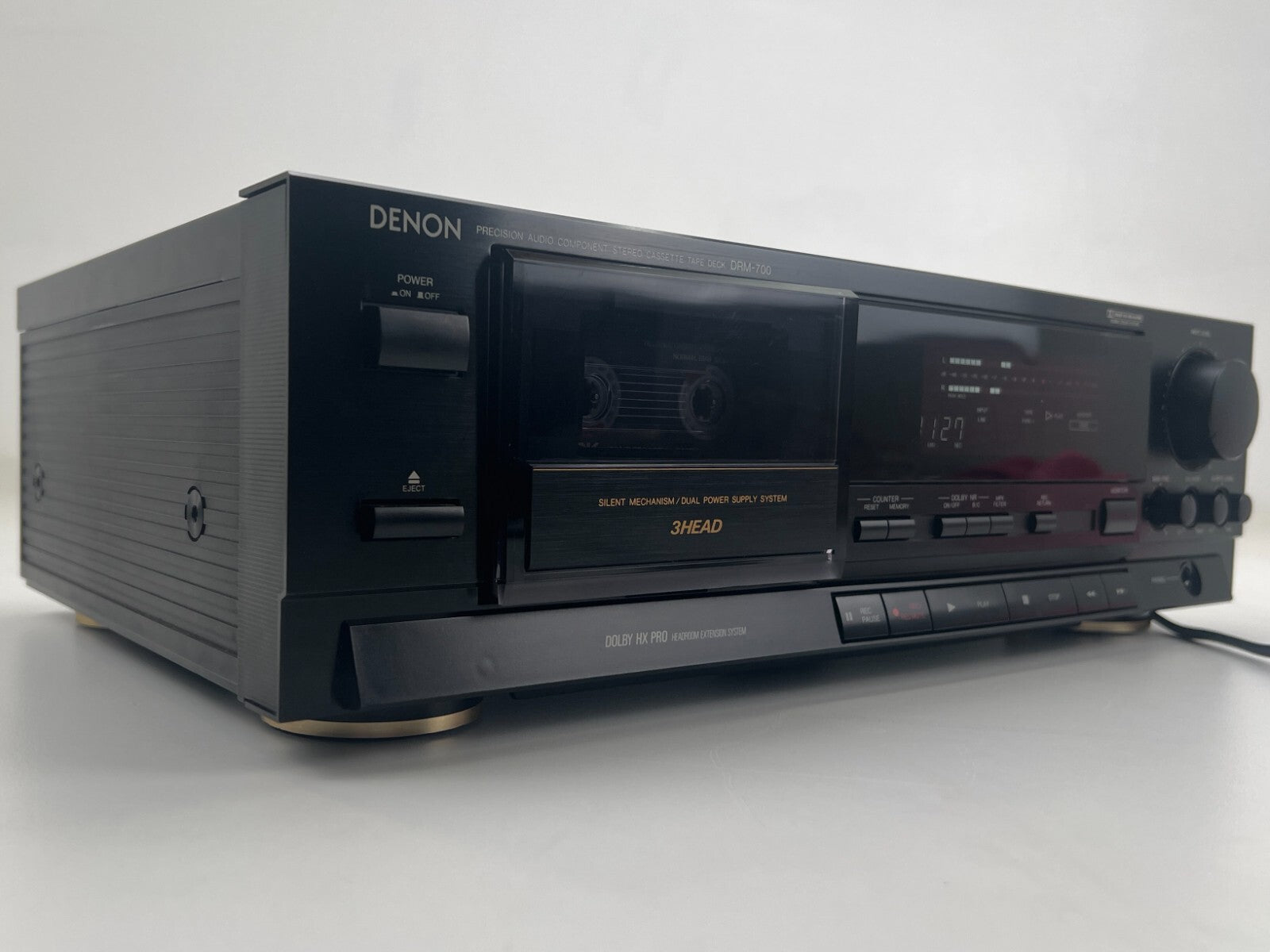 Denon DRM-700 - Cassettedeck met 3 koppen