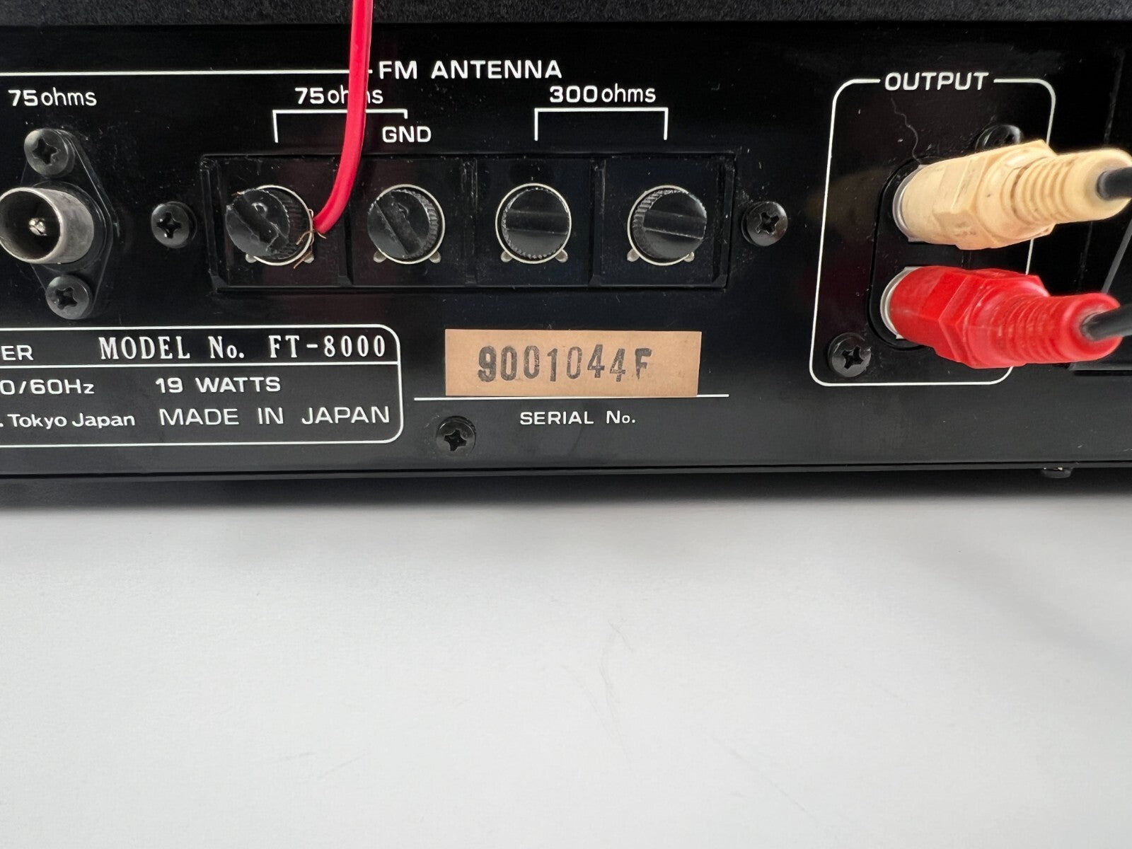 Hitachi HCA-6500 voorversterker - HMA-6500 eindversterker - FT-8000 tuner