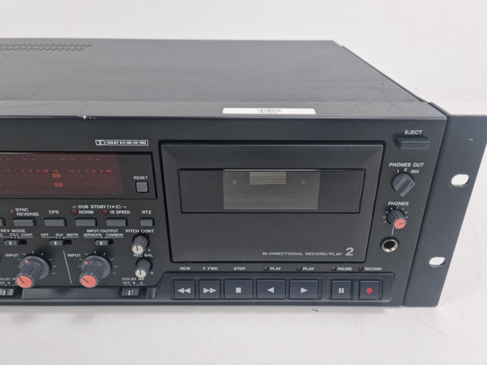 Tascam 302 Double Cassette Deck - With 19 inch Rack Mount