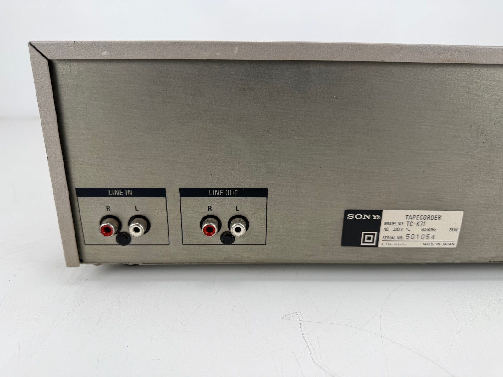 Sony TC - K71 Stereo 3 head Cassette Deck - New belts