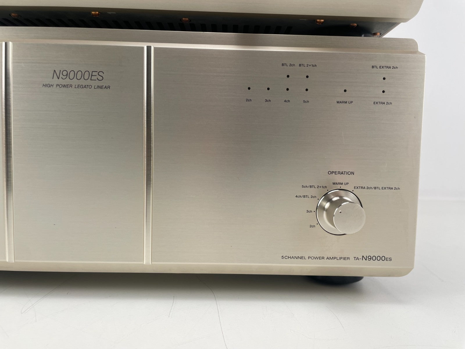 Sony N9000ES Power Amp + E9000ES ES Processor – Champagne  + Remote
