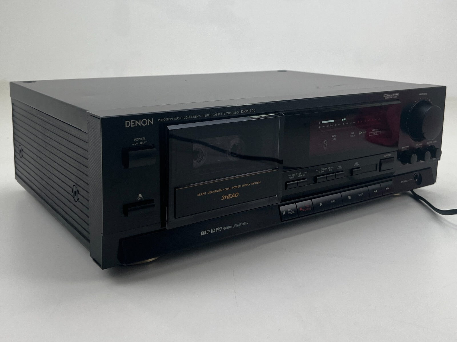 Denon DRM-700 - Cassettedeck met 3 koppen