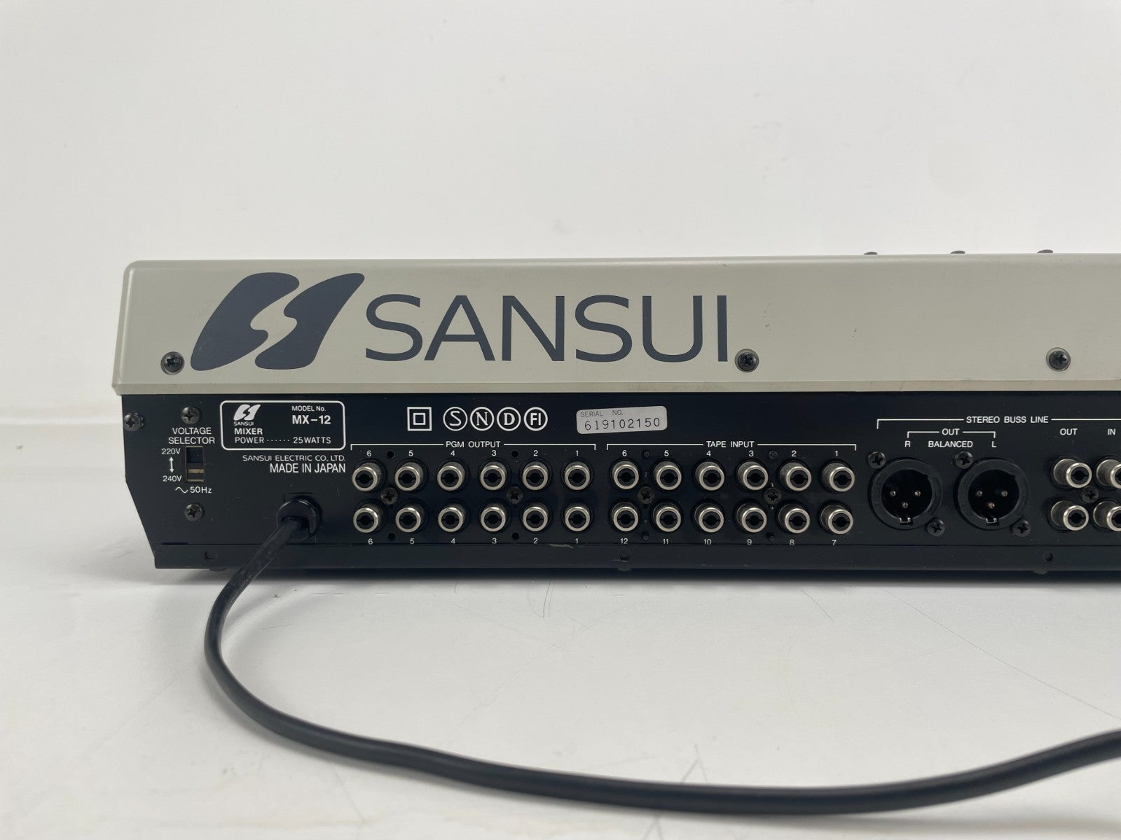 Sansui MX-12 channel Recording Mixer