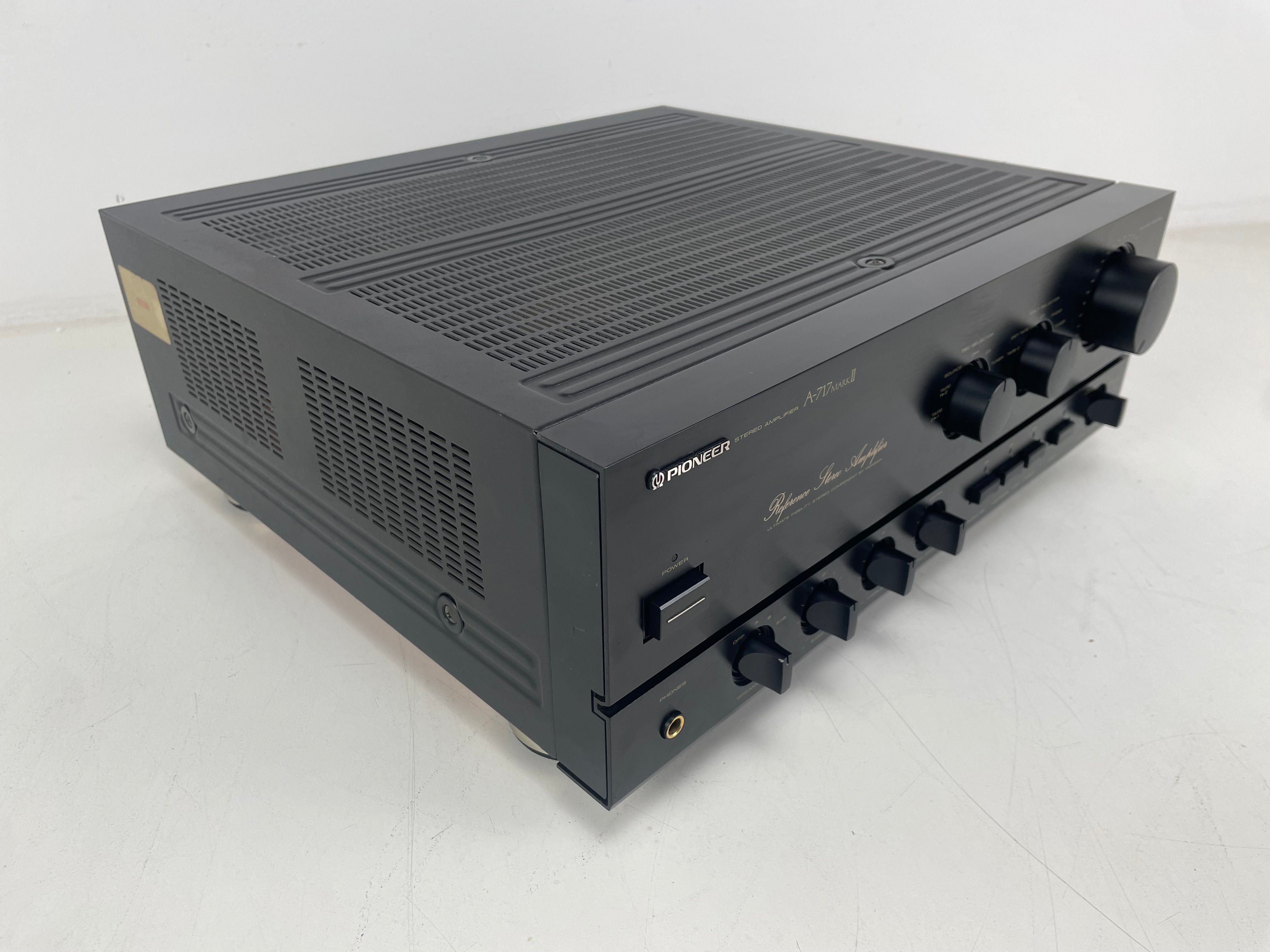 Pioneer - A-717 MK2 - Stereo Amplifier - Serviced (Parts Replaced)