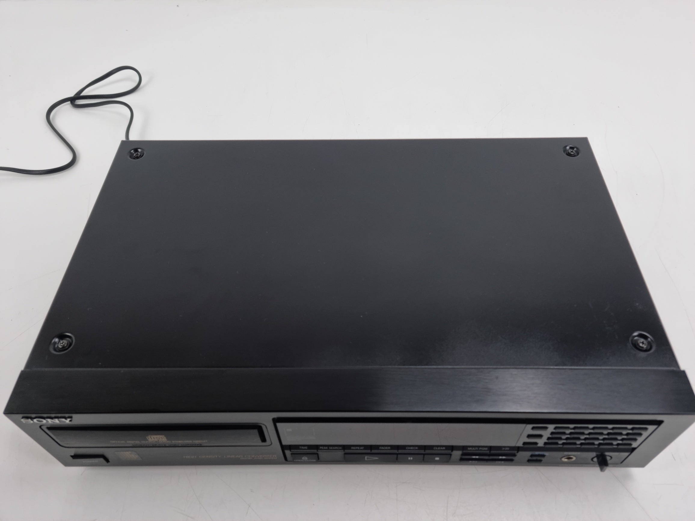 Sony - CDP-790 Compact Disc Player - New Laser - The hood above has been resprayed
