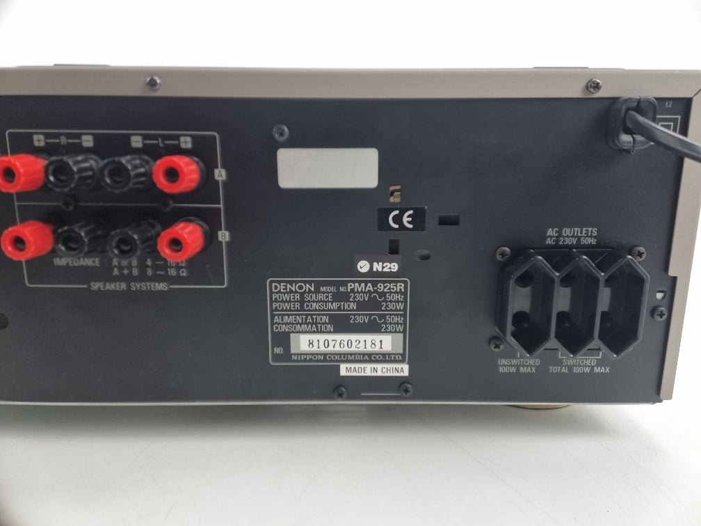 Denon PMA-925R geïntegreerde stereo-versterker - met afstandsbediening - in prachtige staat