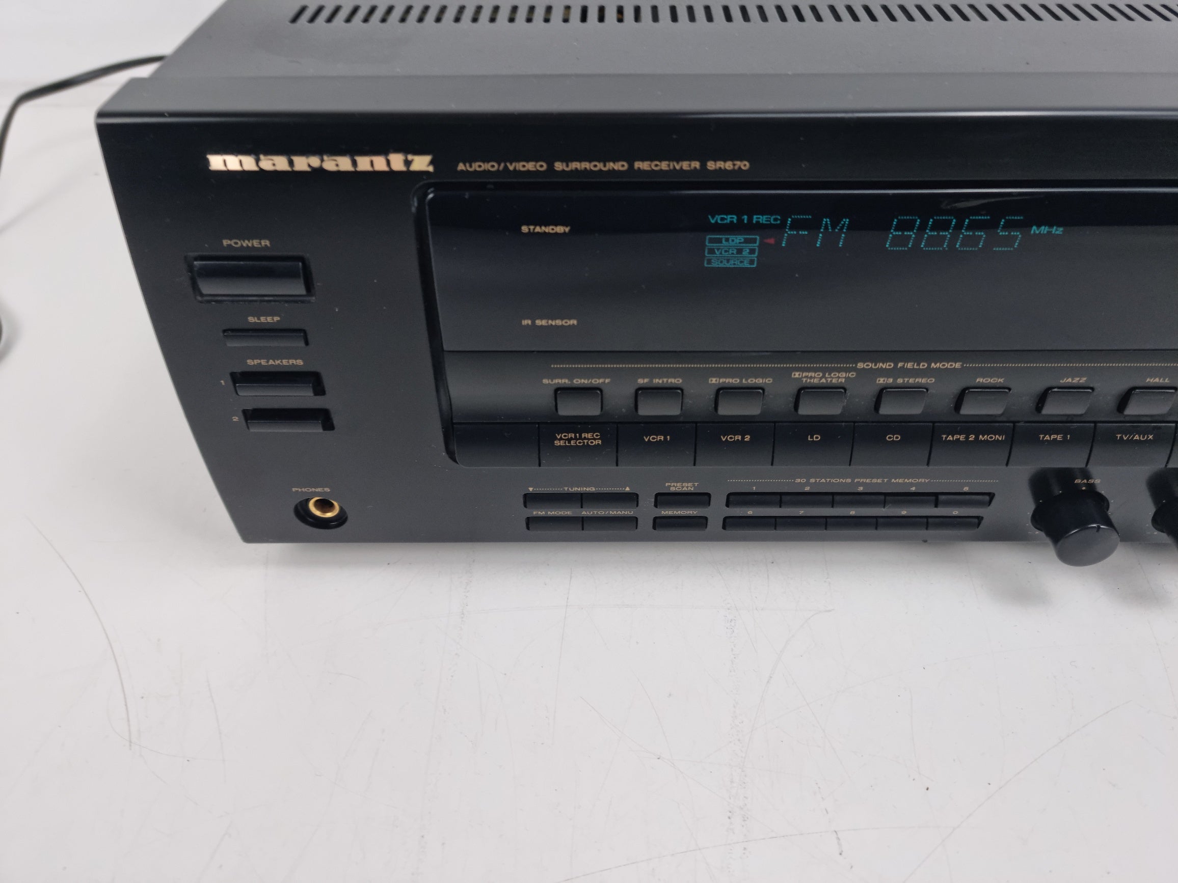 Marantz SR670 audio-video surround receiver