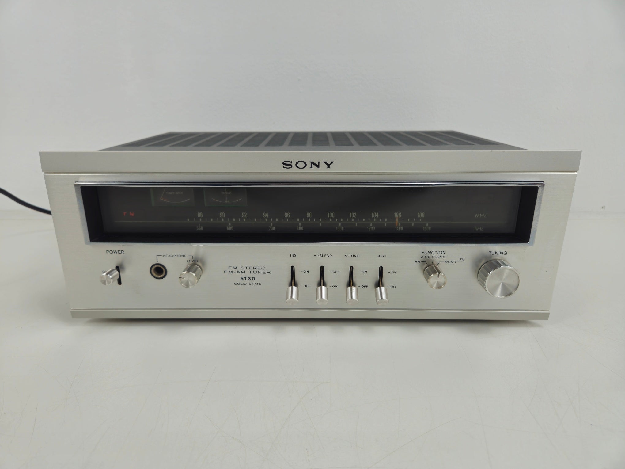 Sony - 5130 - AM/FM Stereo Tuner