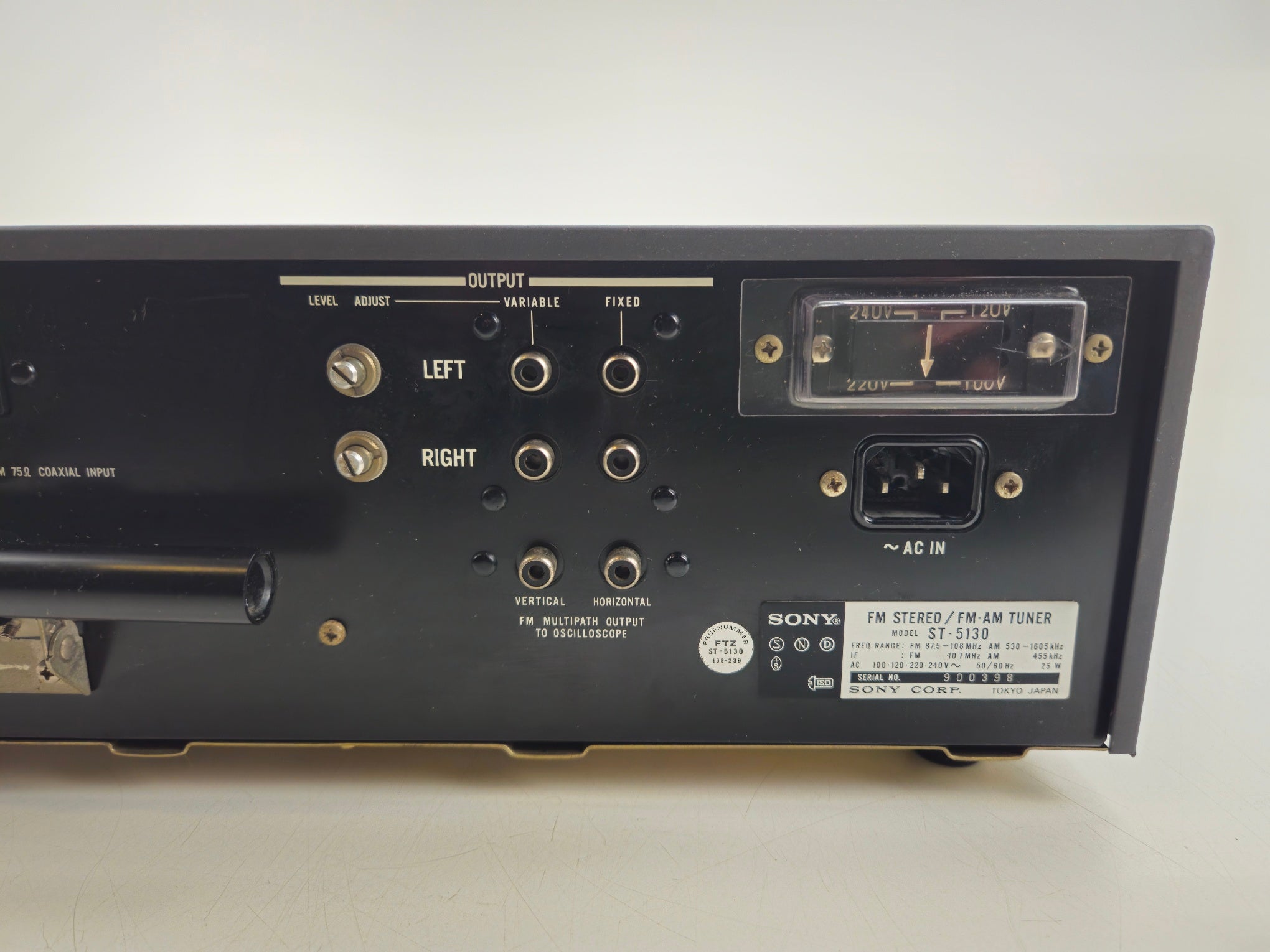 Sony - 5130 - AM/FM Stereo Tuner