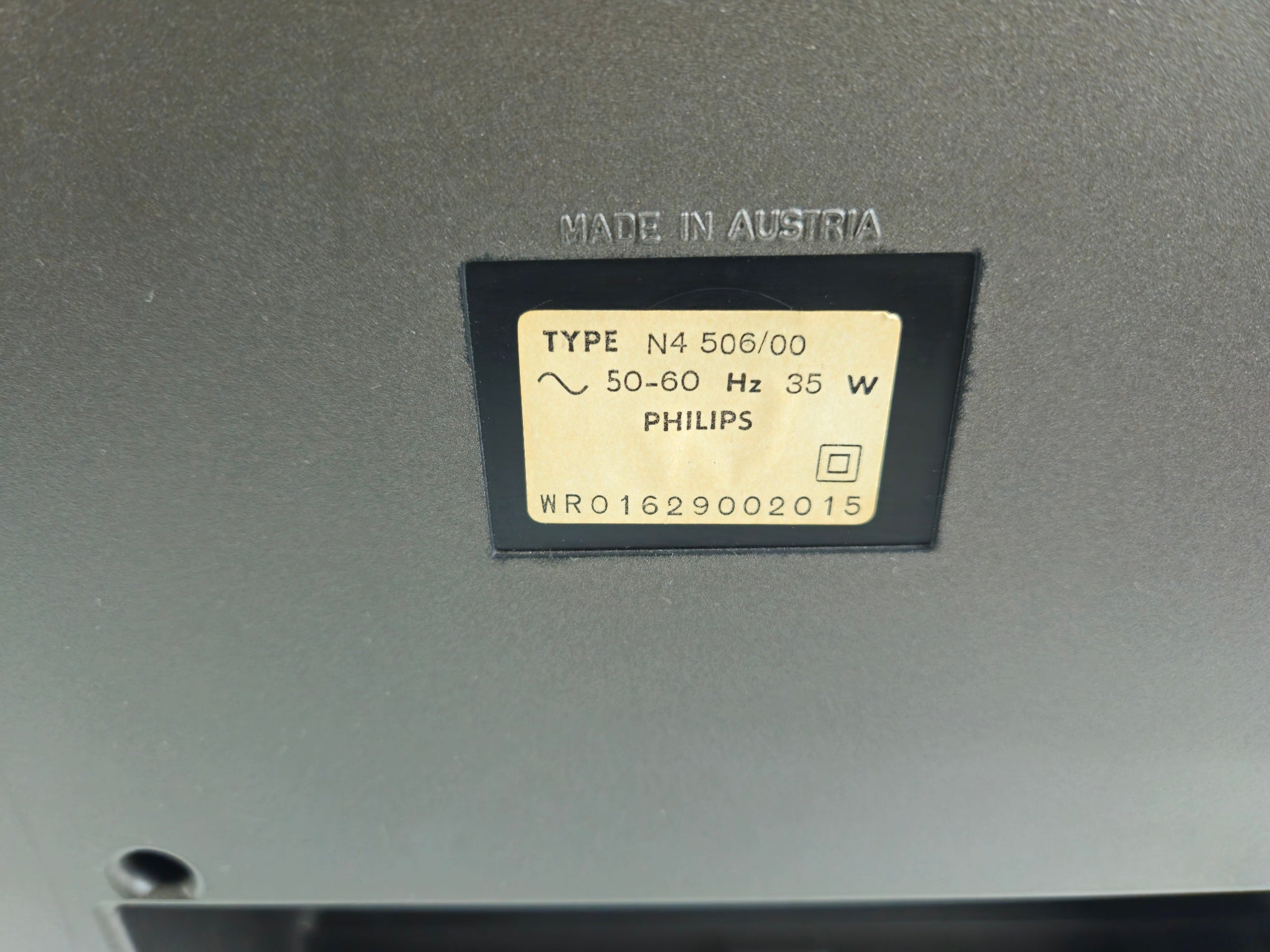 Philips - N4506 - Stereo cassettedeck - Stofkap