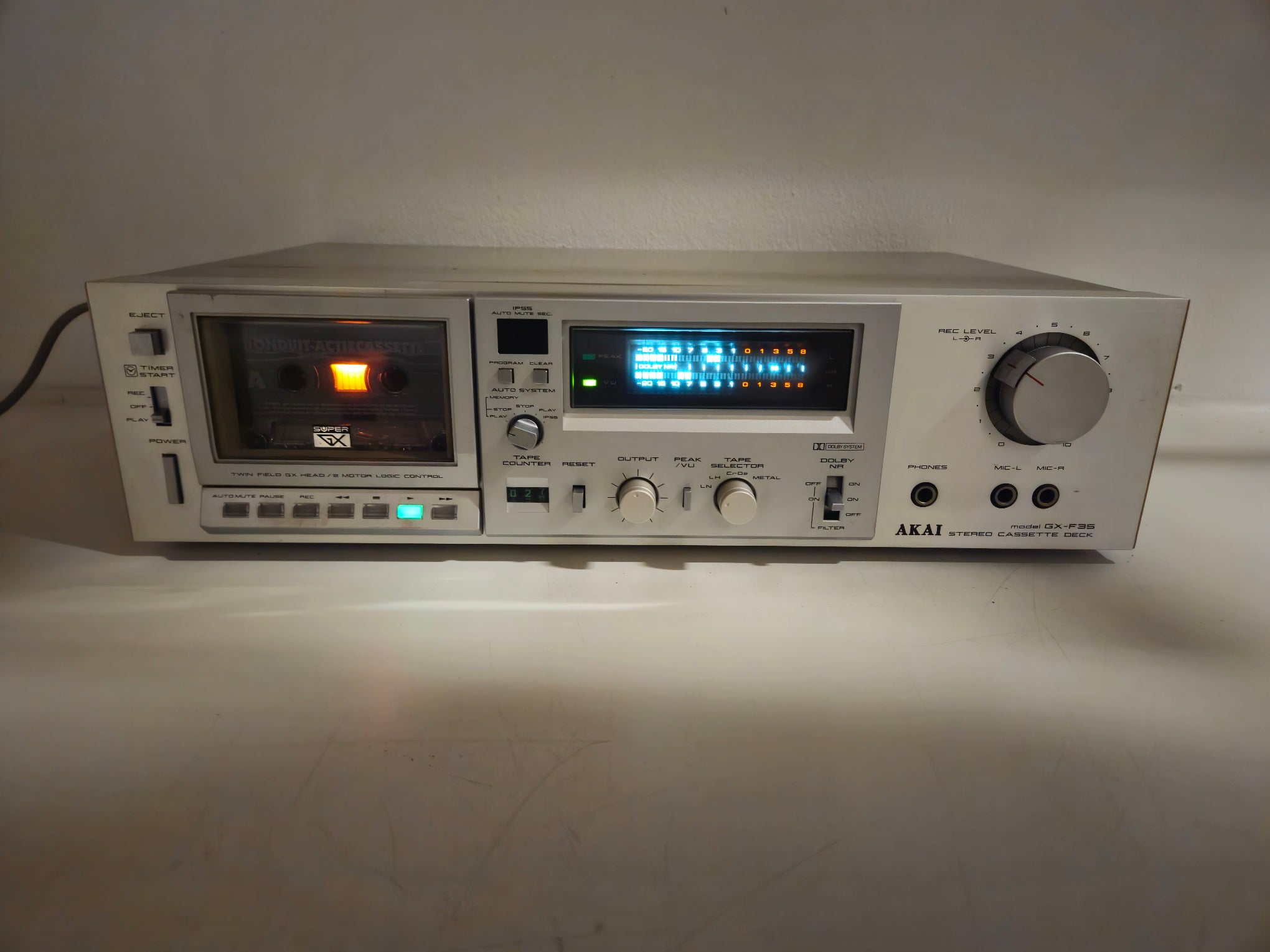 Akai - GX-F35 - Stereo Cassette Deck