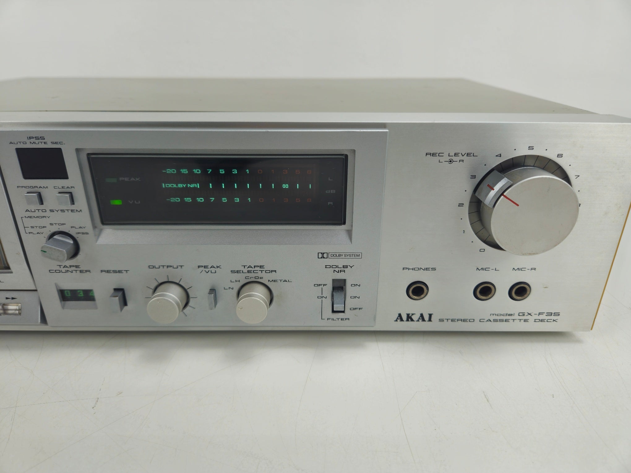 Akai - GX-F35 - Stereo Cassette Deck