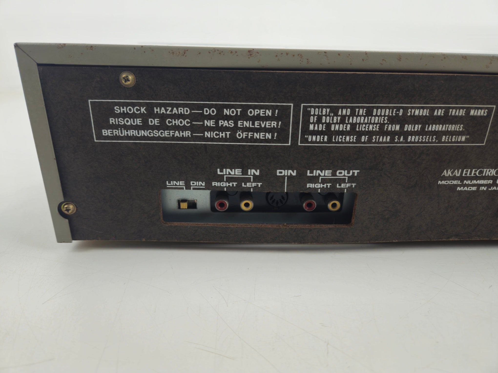 Akai - GX-F35 - Stereo Cassette Deck