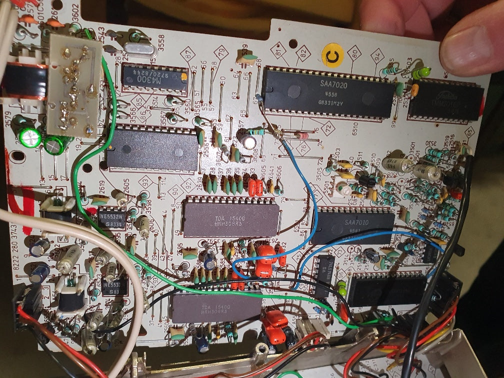 Philips - CD100 Compact Disc Player - Recapped - Manual - Made in Belguim