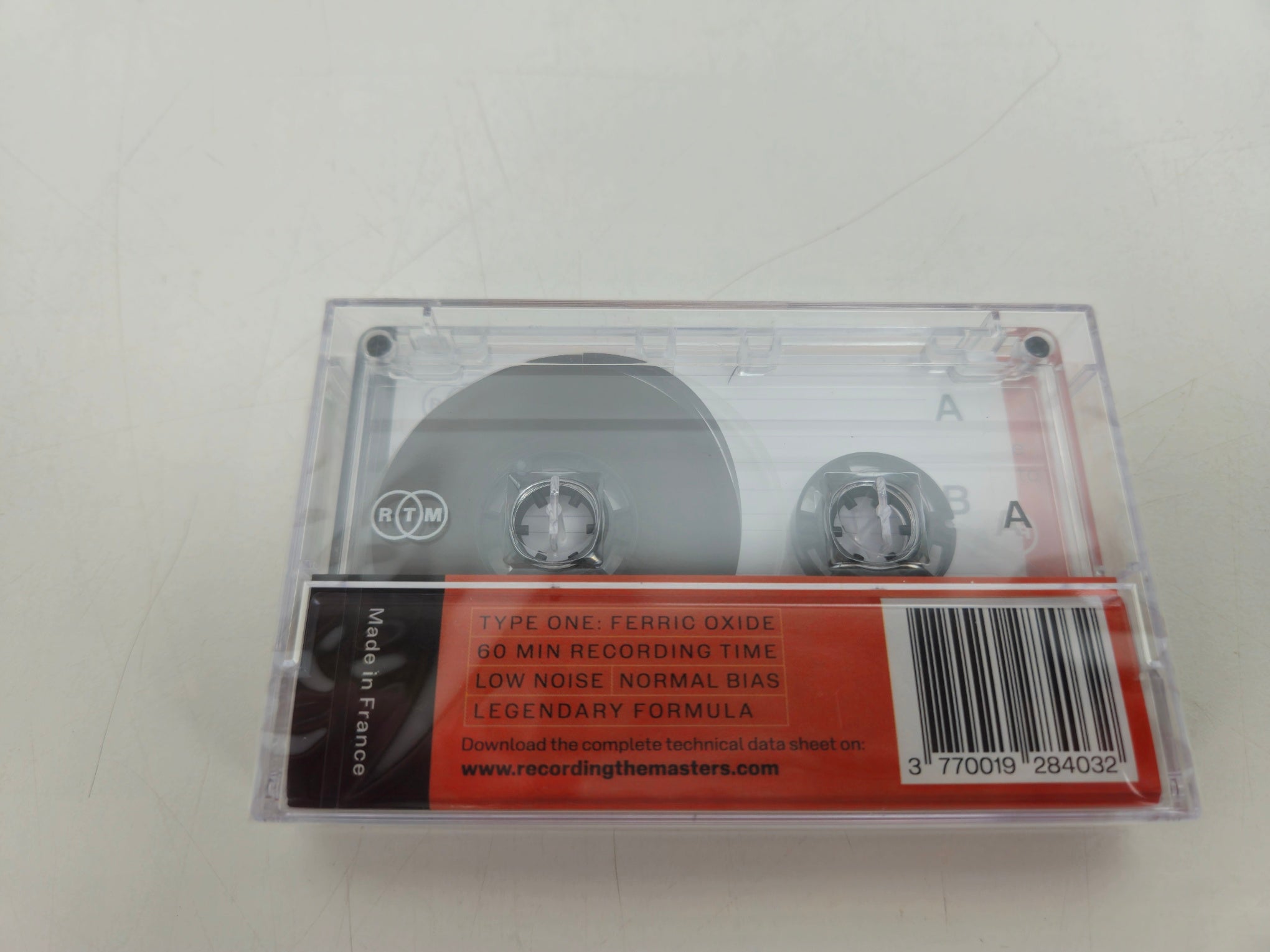 RTM - C60 - Type One - Cassette tape