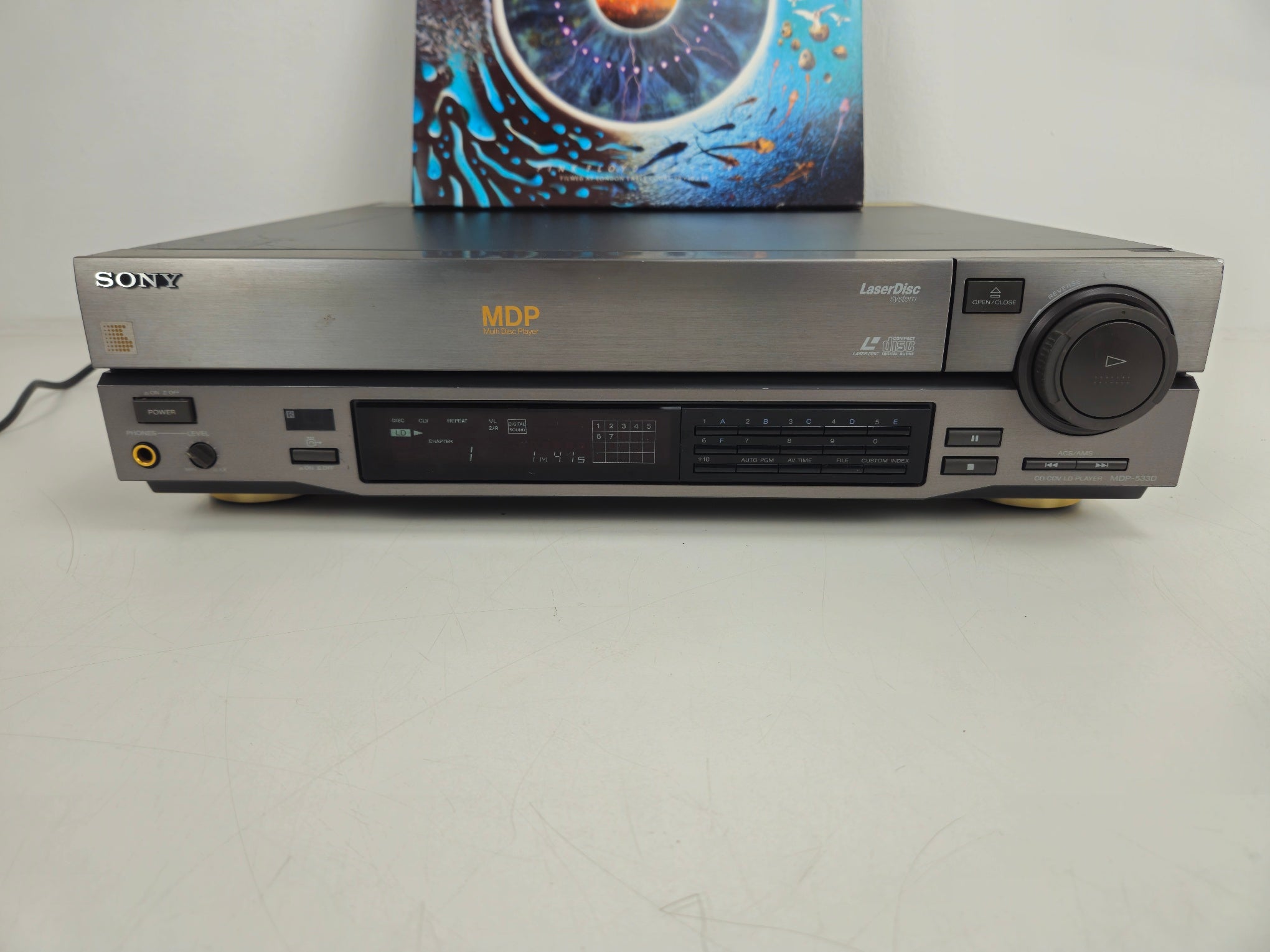 Sony - MDP-533D - CD CDV LD Player