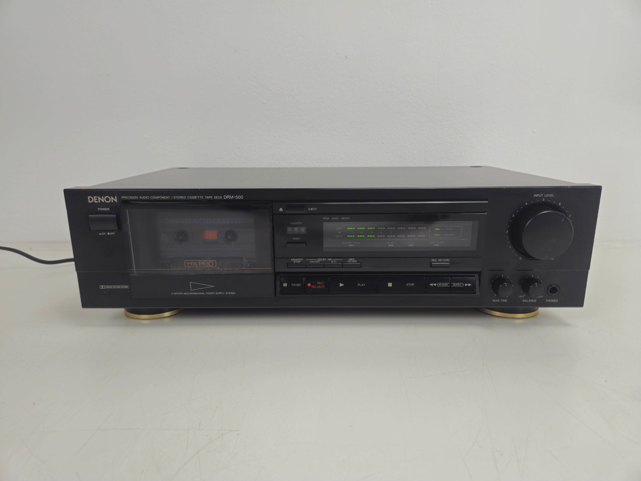 Denon - DRM-500 - Stereo Cassette Deck