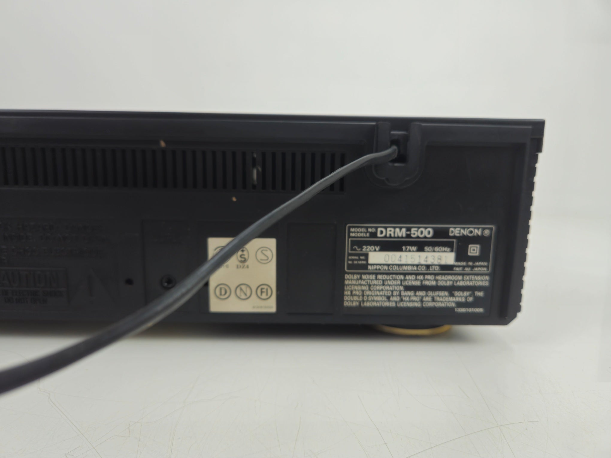 Denon - DRM-500 - Stereo Cassette Deck