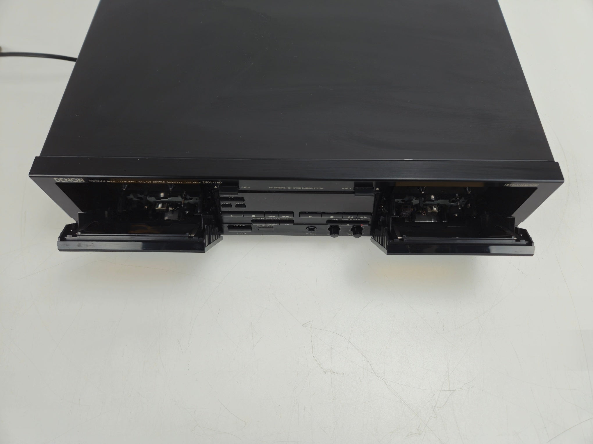 Denon - DRW-760 - Stereo Double Cassette Deck