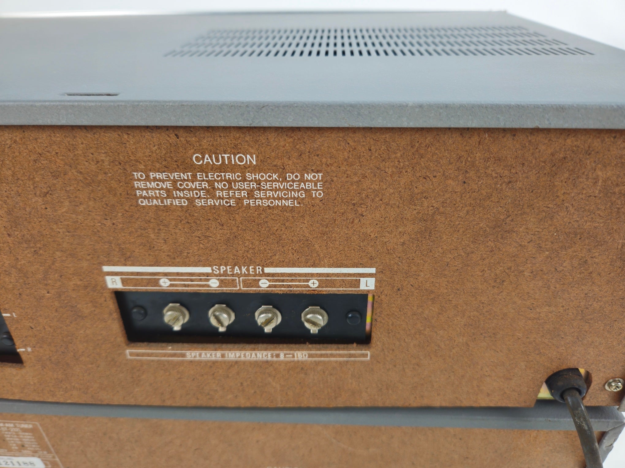 Sony - TA-212 - Integrated Stereo Amplifier - ST-212L - FM Stereo/FM-AM Tuner