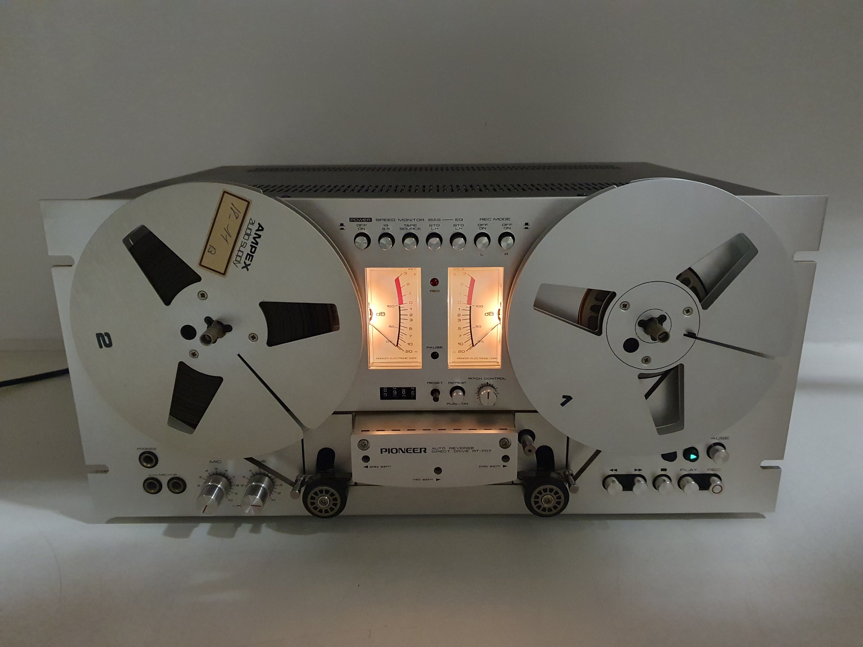 Pioneer - RT-707 - 18 CM Auto Reverse Reel to reel recorder