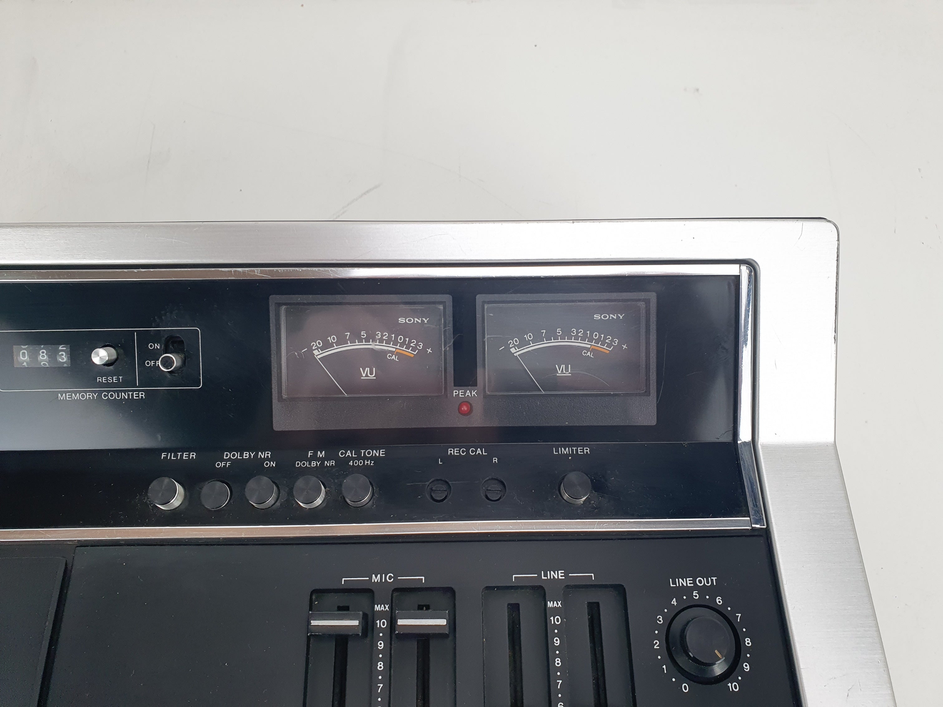 Sony TC-177SD - 3 head- Toploading Vintage Cassette Deck - Serviced/New Belts