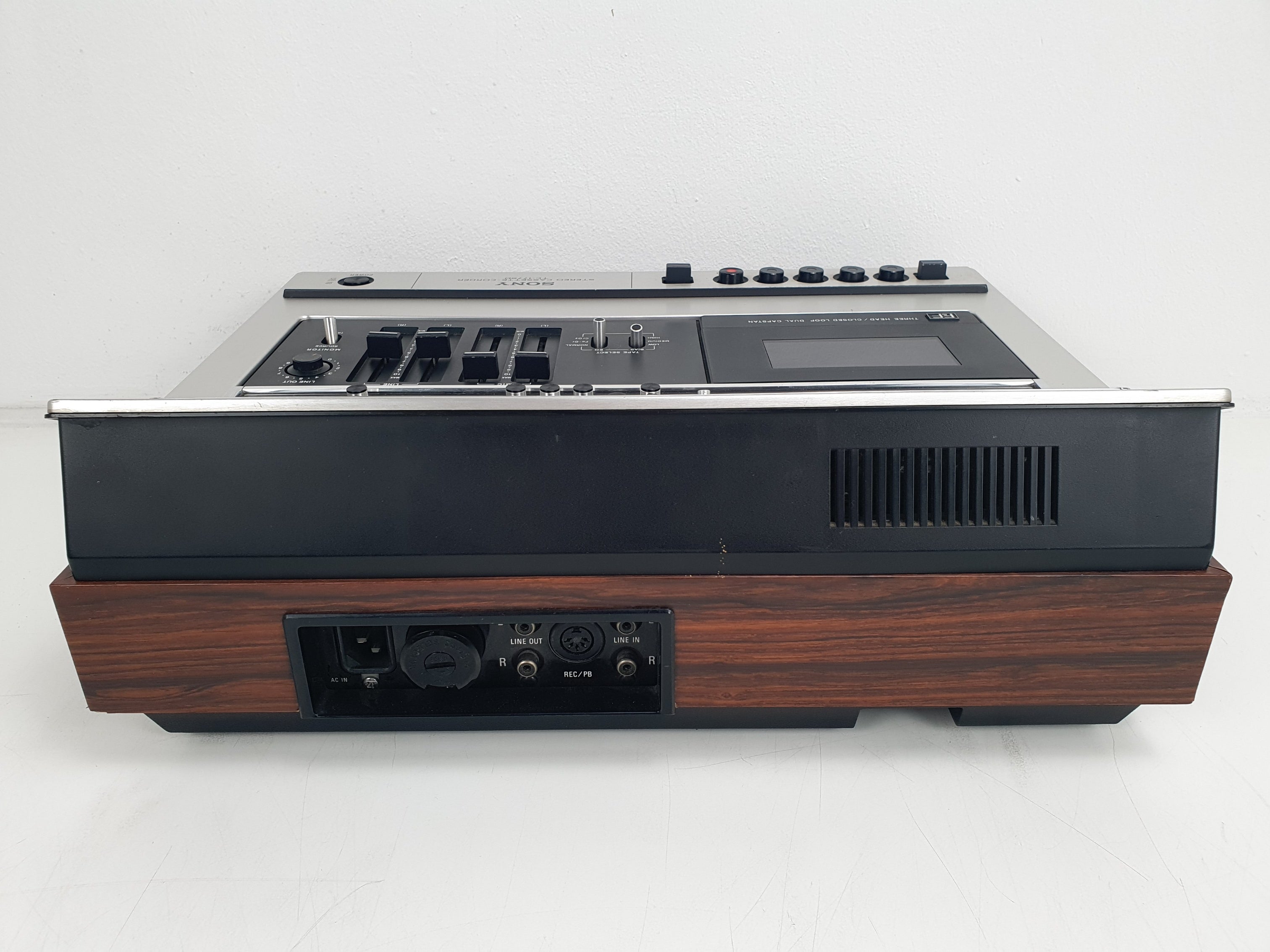 Sony TC-177SD - 3 head- Toploading Vintage Cassette Deck - Serviced/New Belts