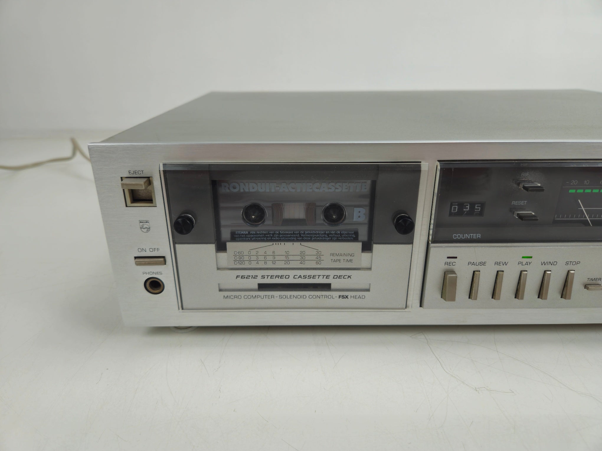 Philips - F6212 - Stereo Cassette Deck