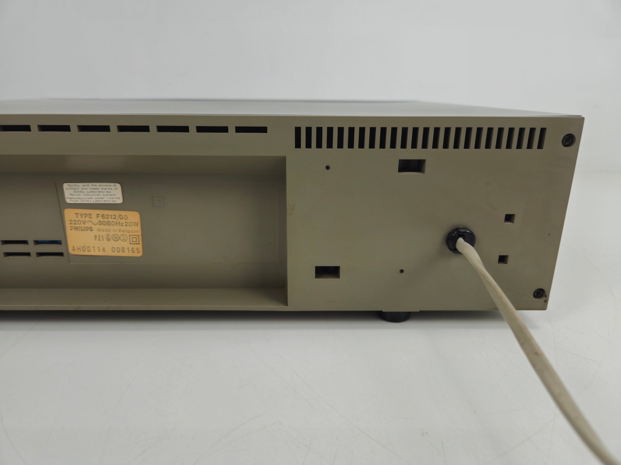 Philips - F6212 - Stereo Cassette Deck