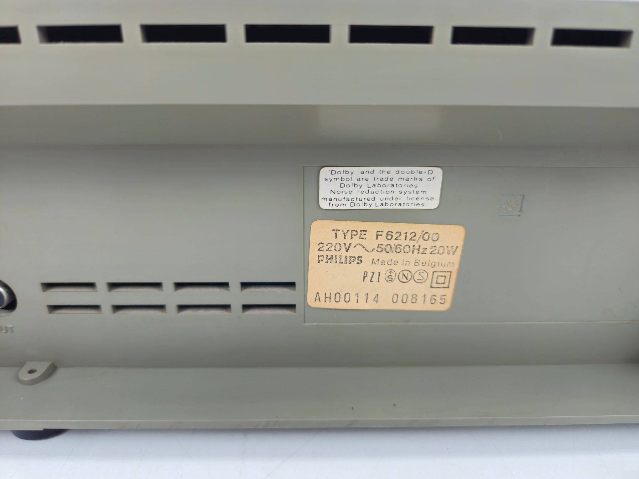 Philips - F6212 - Stereo Cassette Deck