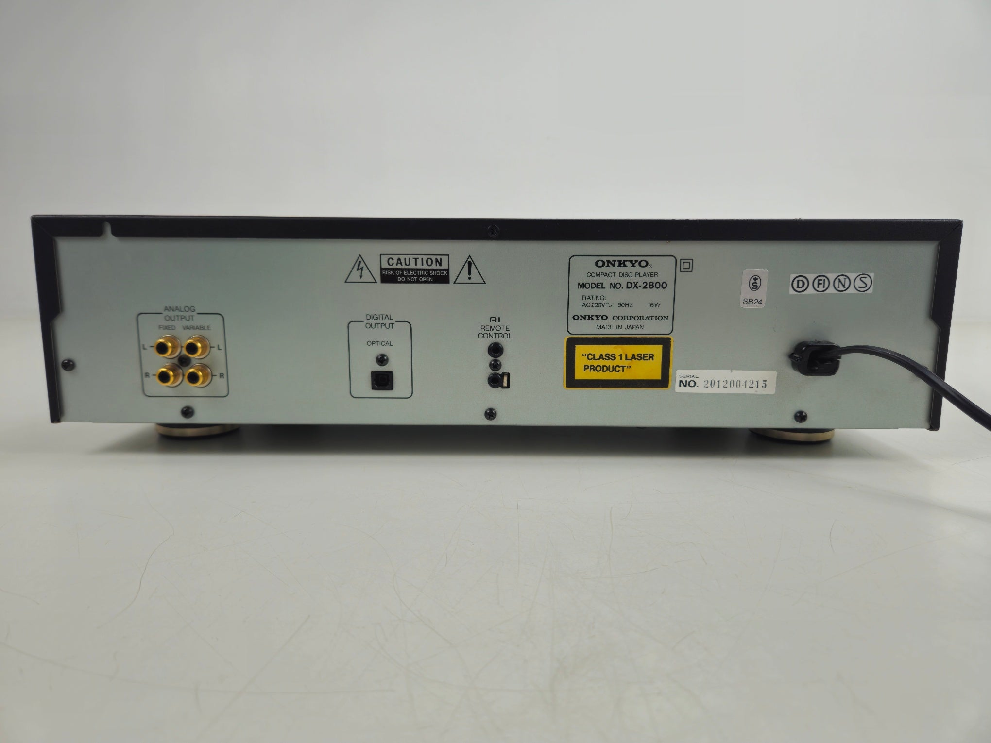 Onkyo - DX-2800 - Compact Disc Player