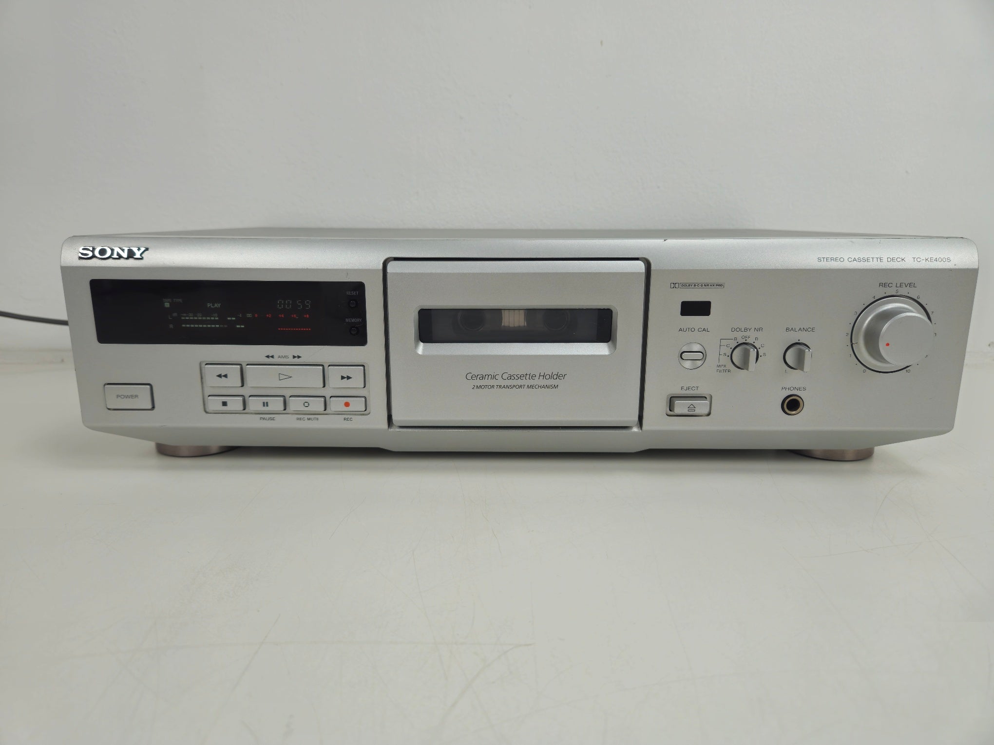Sony - TC-KE400S - Stereo Cassette Deck