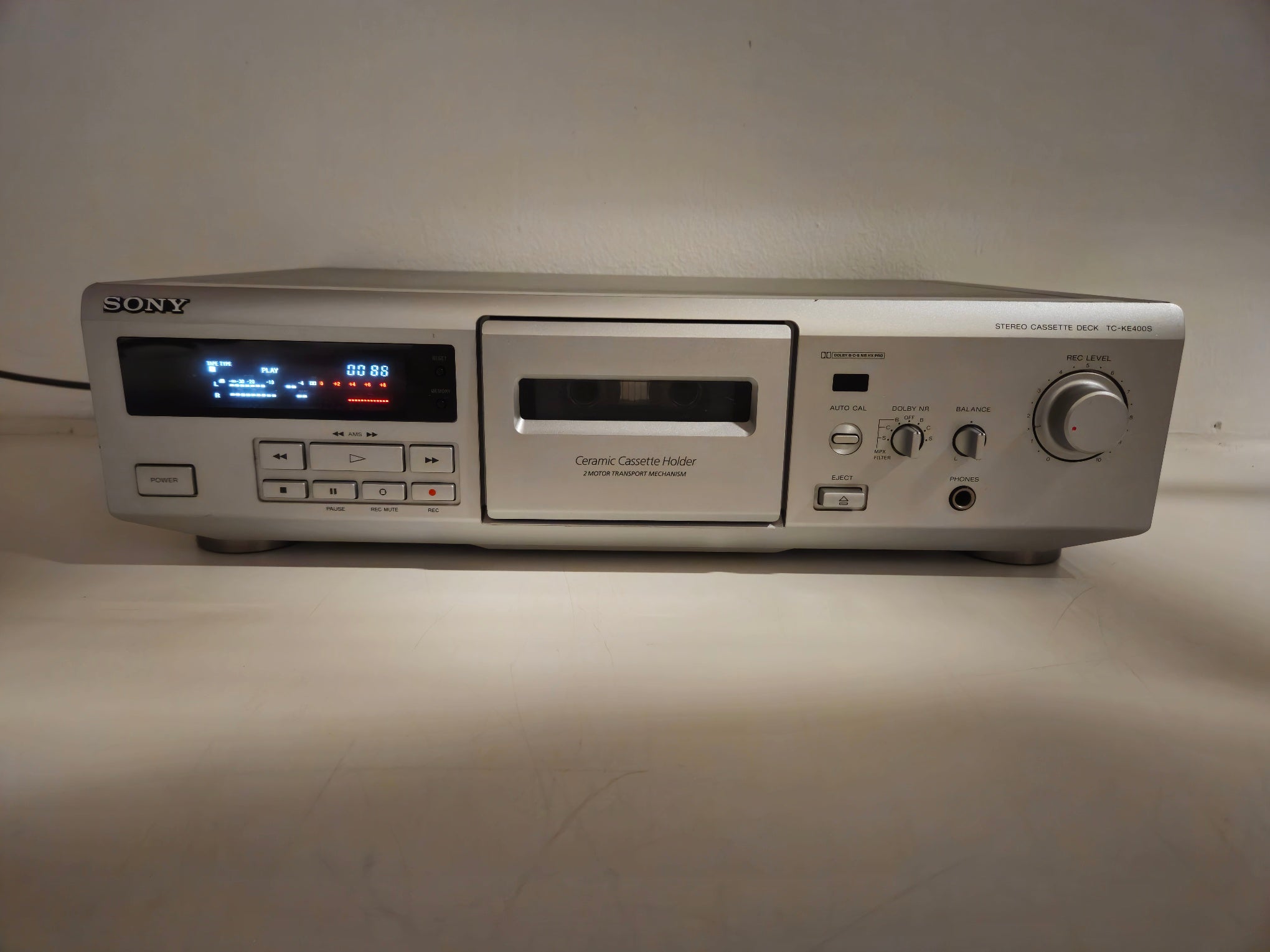 Sony - TC-KE400S - Stereo Cassette Deck