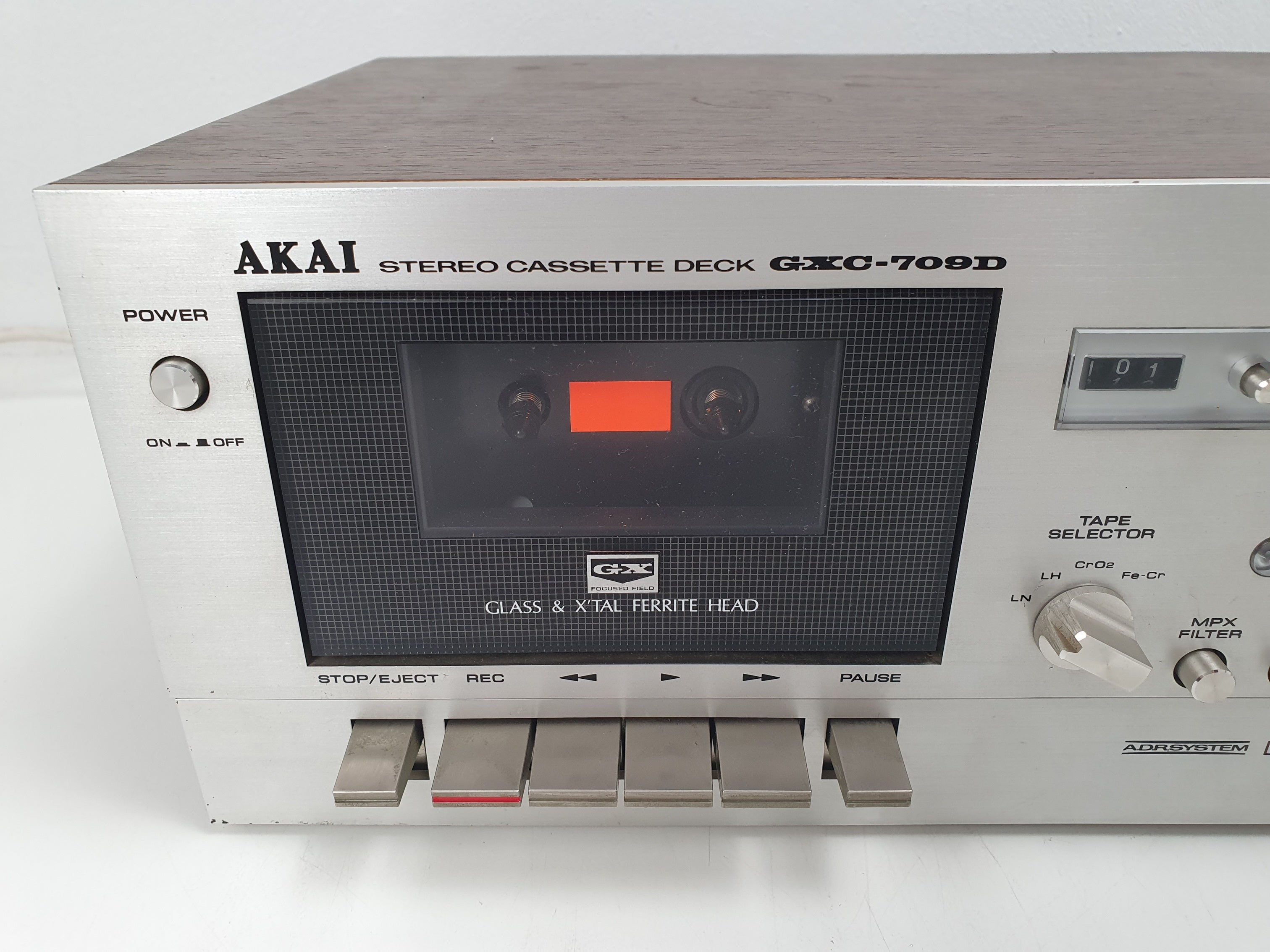 Akai GXC-709D - Stereo Cassette Deck - Serviced