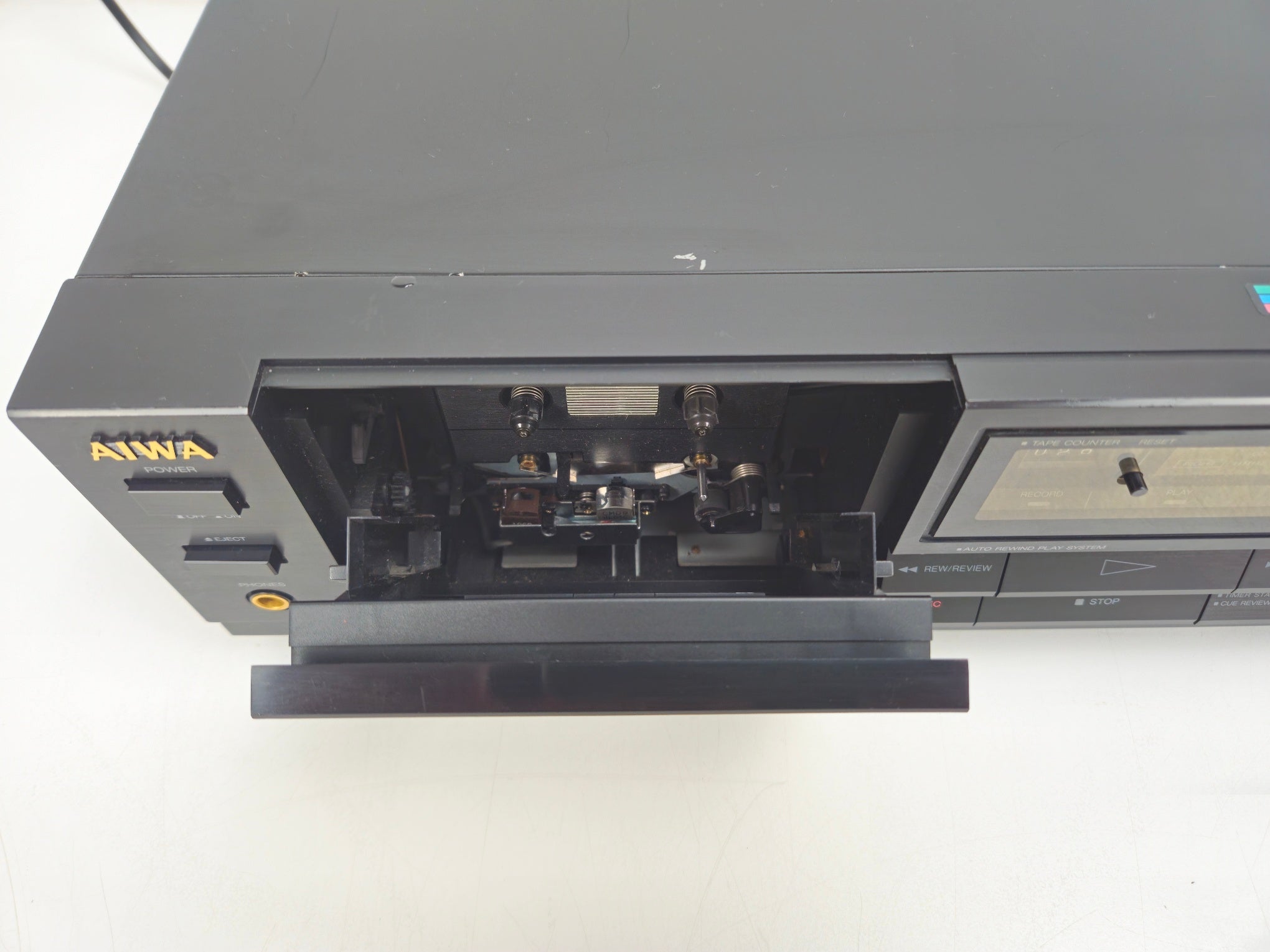 Aiwa - AD-F370 - Stereo Cassette Deck - New Belts