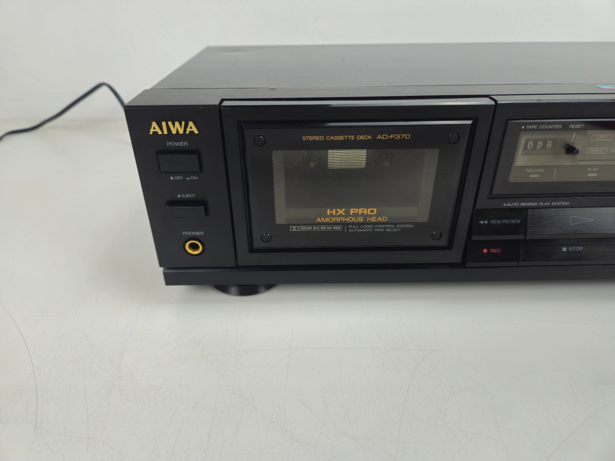Aiwa - AD-F370 - Stereo Cassette Deck - New Belts