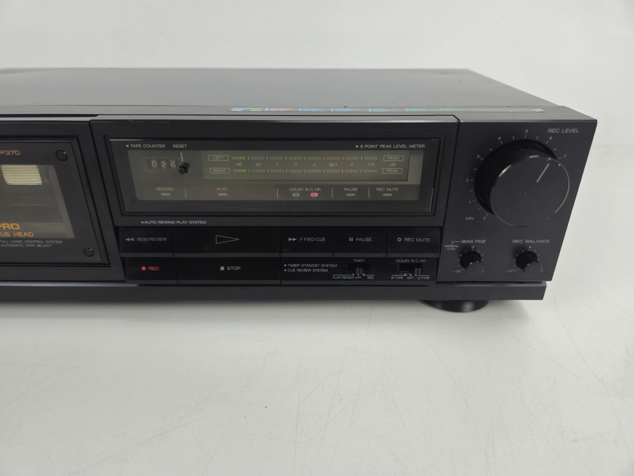 Aiwa - AD-F370 - Stereo Cassette Deck - New Belts