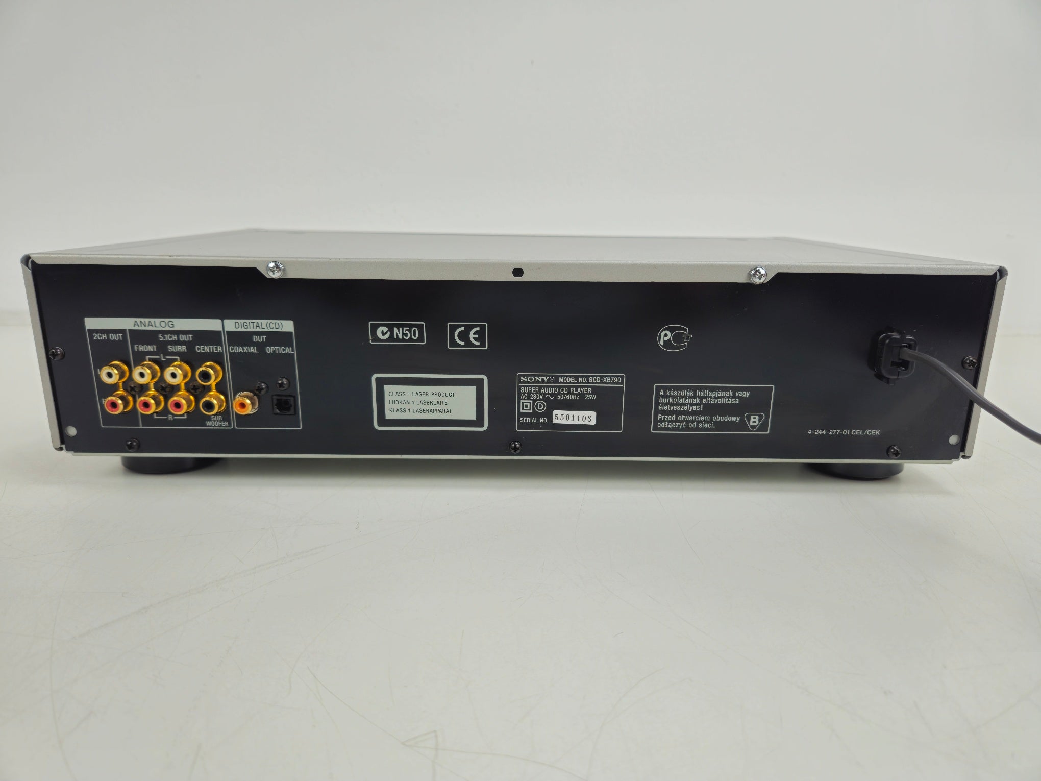 Sony - SCD-XB790 - Super Audio CD Player - With Remote
