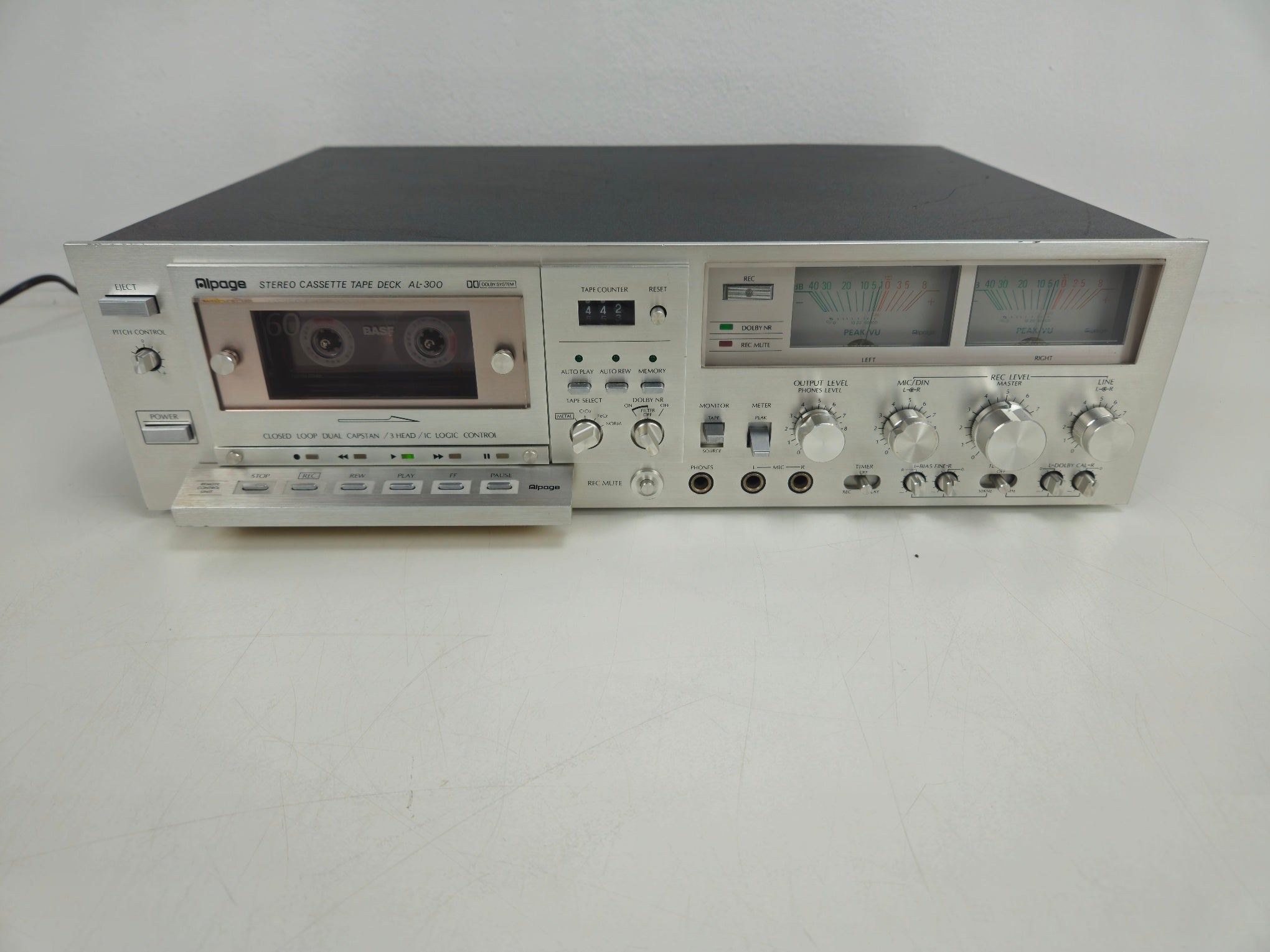 Alpage - AL-300 - Stereo Cassette Tape Deck