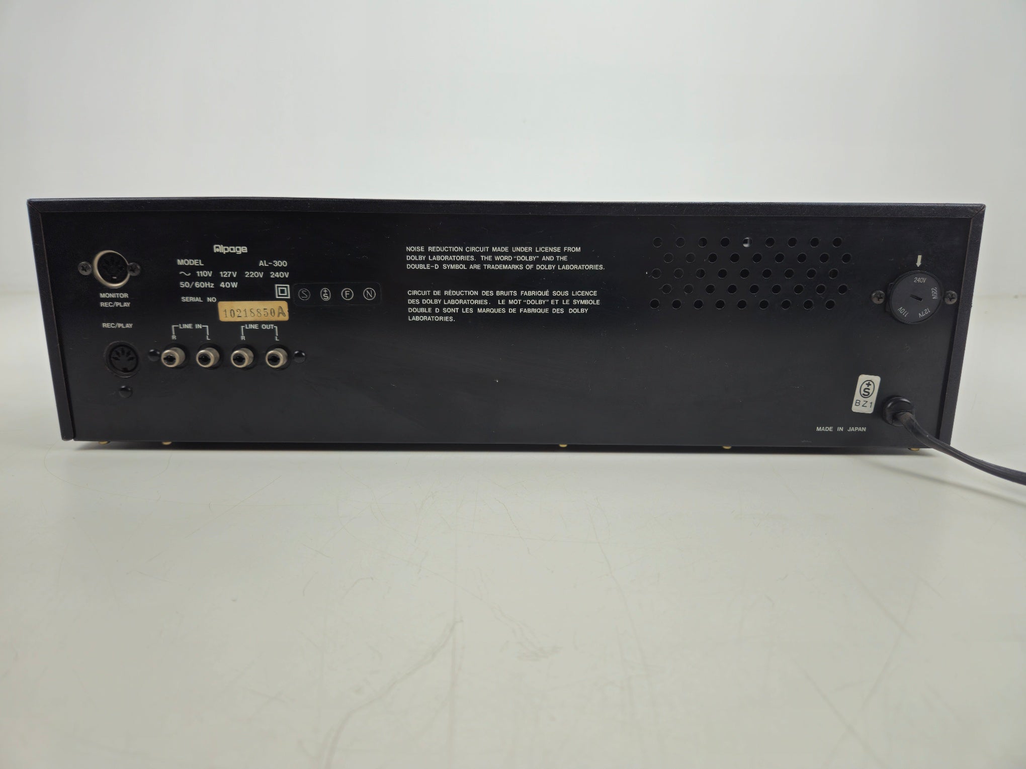 Alpage - AL-300 - Stereo Cassette Tape Deck