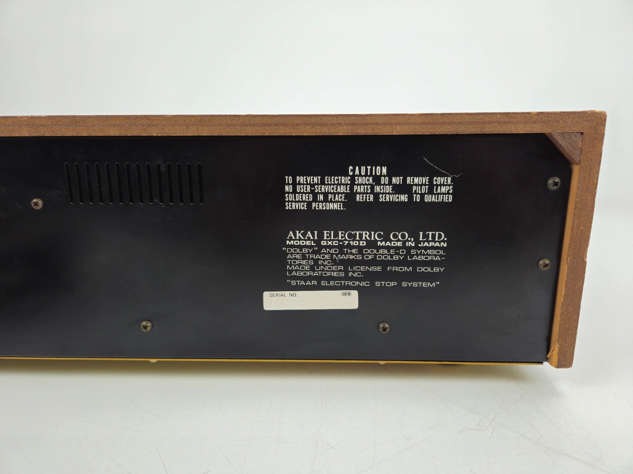 Akai - GXD-710D - Cassette Stereo Tape Deck